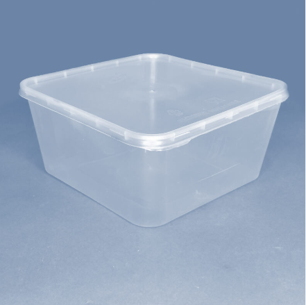 (150 Pc Carton) 1500 ml - Disposable Plastic Food Packaging Container