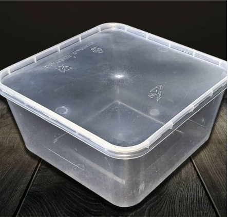 (150 Pc Carton) 2000 ml - Disposable Plastic Food Packaging Container
