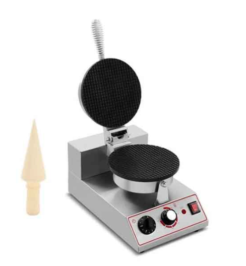 Waffle Maker Cone Shape Single