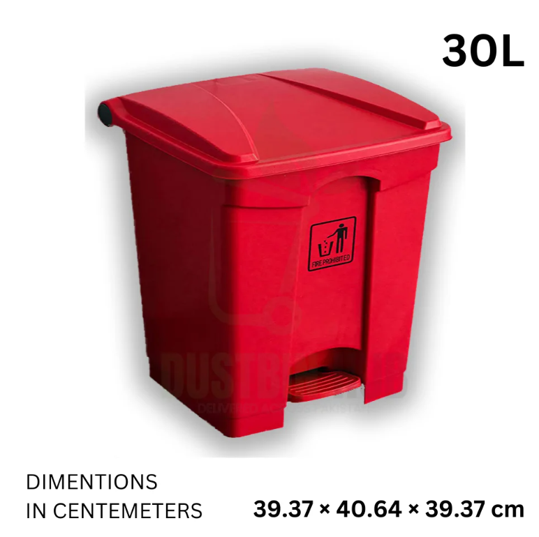 30 Litre Plastic Garbage Bin