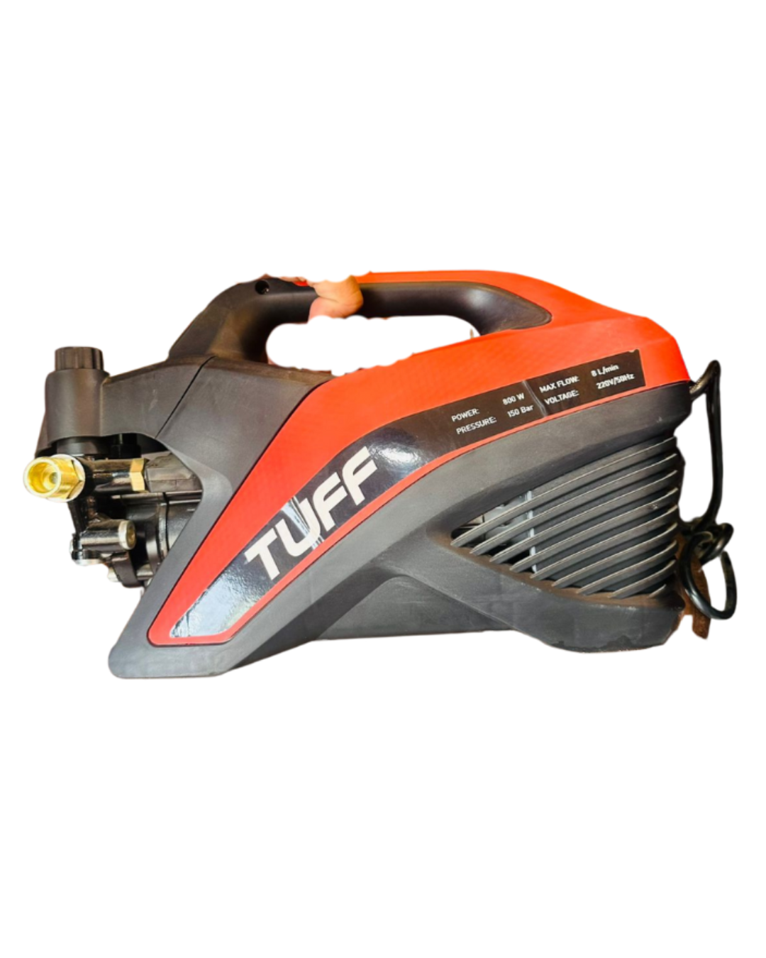 TUFF High Pressure Washer 150 Bar with Adjustable Nozzle – 1800W Car Washing Machine | Compact Jet Cleaner 220V