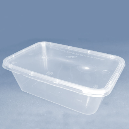 (250 Pc Carton) 750 ml - Disposable Plastic Food Packaging Container