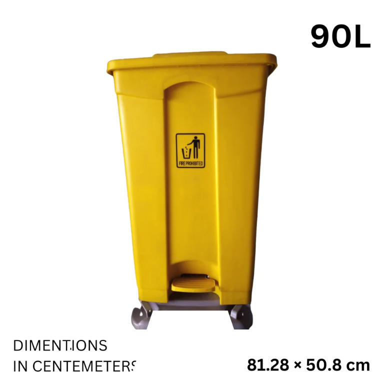 90 Litre Plastic Dustbin – Large Plastic Garbage Bin in Pakistan