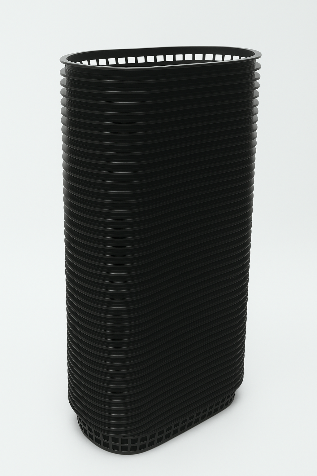 Plastic Burger Basket – 300 Pcs | Durable Serving Baskets for Restaurants & Cafés in GCC