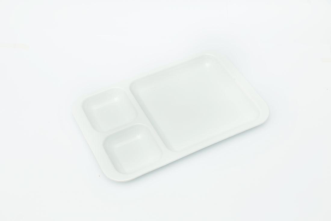 Three-Portion Plate