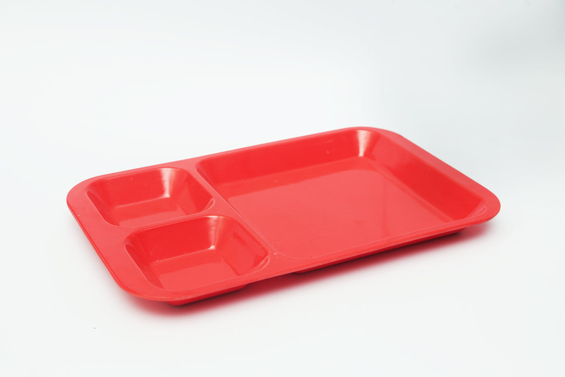 Three-Portion Plate