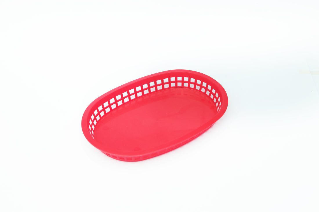 Plastic Burger Basket – 225 Pcs | Durable Serving Baskets for Restaurants & Cafés in GCC