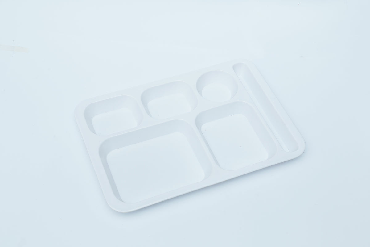 Five-Portion Plate (without Lid)