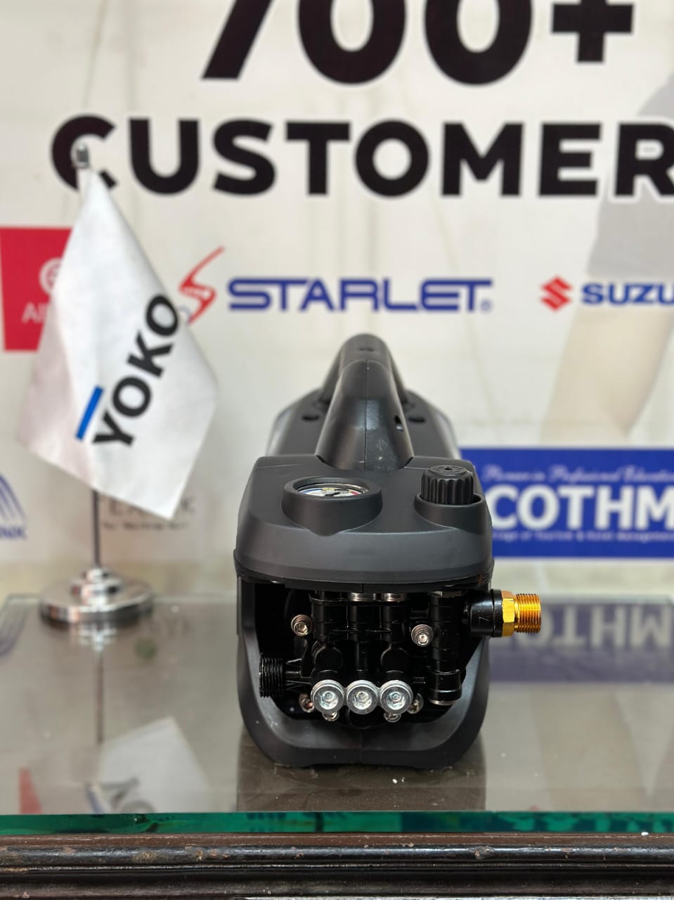 YOKO High Pressure Car Washer | Portable Electric Power Cleaner with Spray Gun, Foam Cannon & Hose – Ideal for Car, Bike, Patio & Home Cleaning