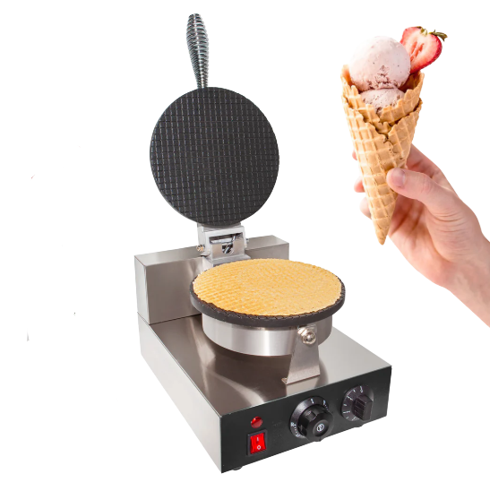 Waffle Maker Cone Shape Single