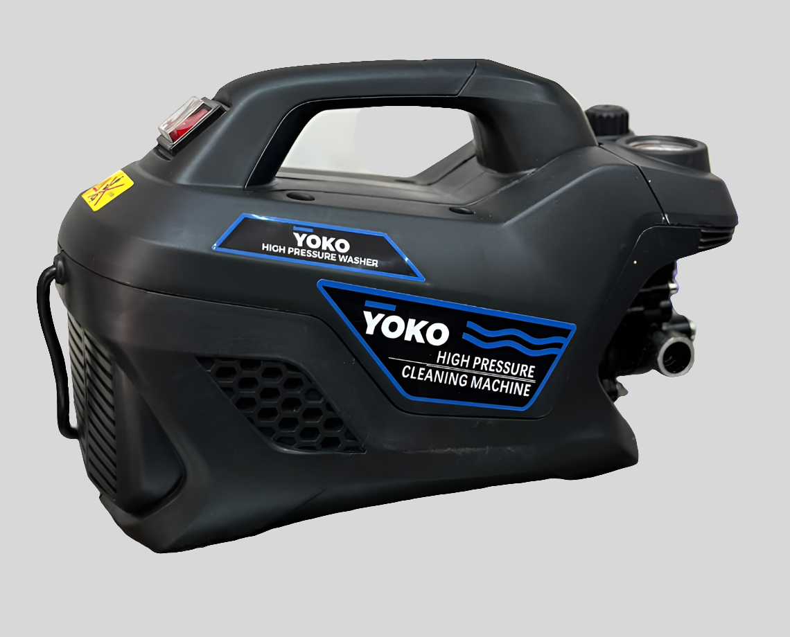 YOKO High Pressure Car Washer | Portable Electric Power Cleaner with Spray Gun, Foam Cannon & Hose – Ideal for Car, Bike, Patio & Home Cleaning