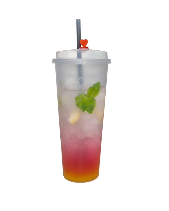Store It Reusable PP Tumbler Cups – Pack of 500 | 16oz & 22oz Plastic Cold Drink Cups with Lid & Straw | BPA-Free, Custom Printing Available, Ideal for Cafes, Events & Takeaway