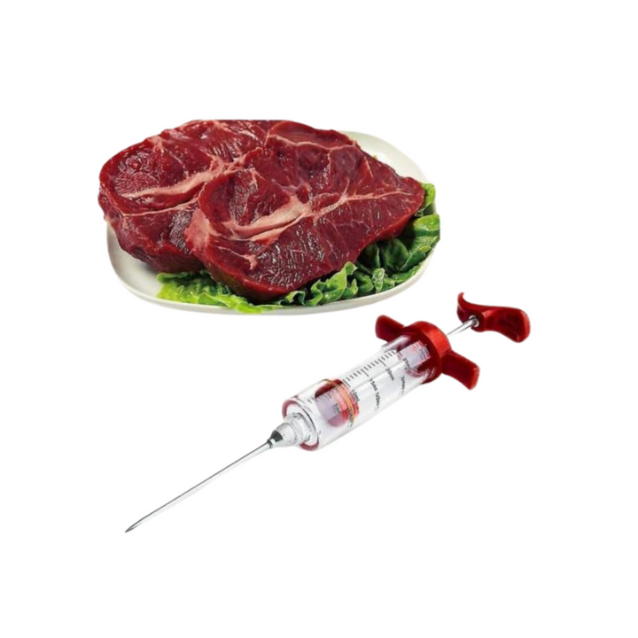 Sauce Injector with Needle – For Meat & Chicken Marinades