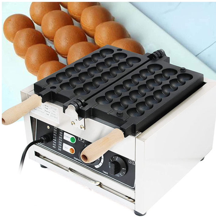 Commercial Electric Bubble Skewer Waffle Ball Machine